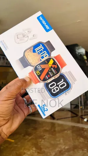 Smart Watch+ Earbud+ Many Straps Wisme Ws-X19 Ultra 3