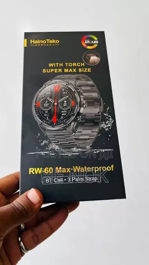 Haino Teko Rw-60 Max Smart Watch Premium Design Smart Watch