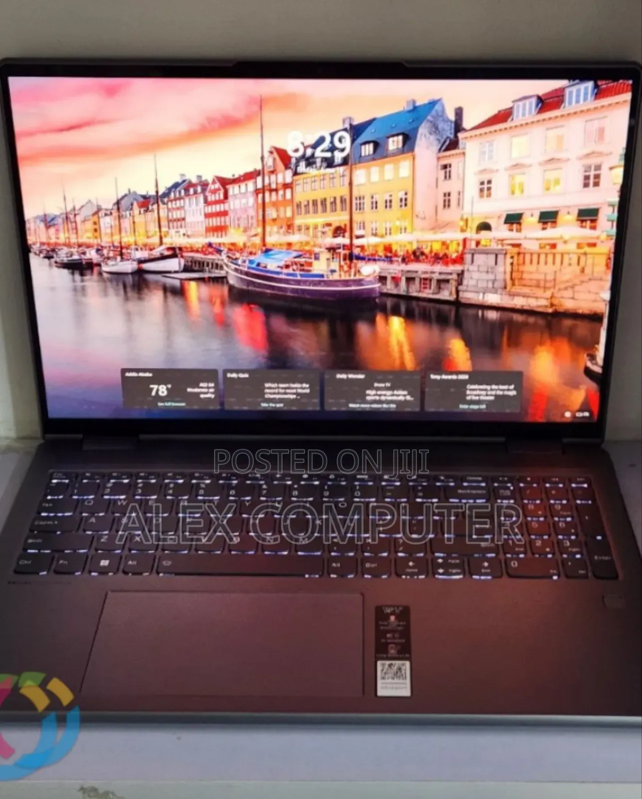 New Laptop Lenovo Yoga 7i 16GB Intel Core i7 SSD 512GB