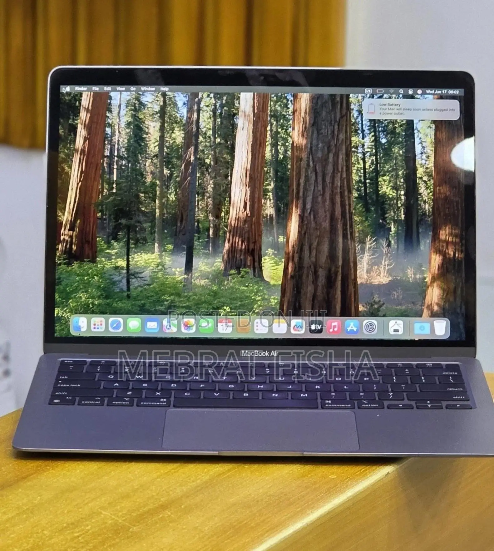 New Laptop Apple MacBook Air 2022 M2 8GB Apple M2 SSD 256GB