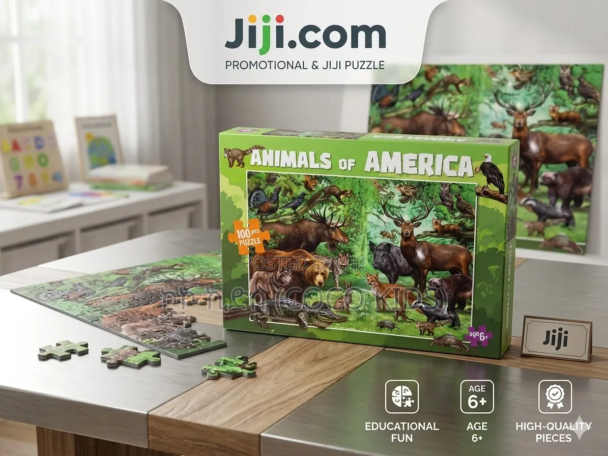 Animals of America Puzzle