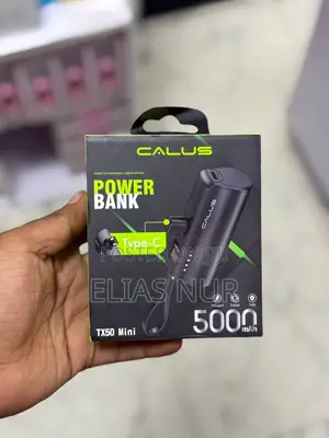 Mini Power Bank 5000mah - Pocket Size Capsule Charger (Brand New)