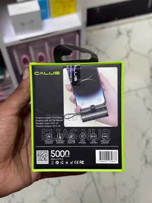 Mini Power Bank 5000mah - Pocket Size Capsule Charger (Brand New)