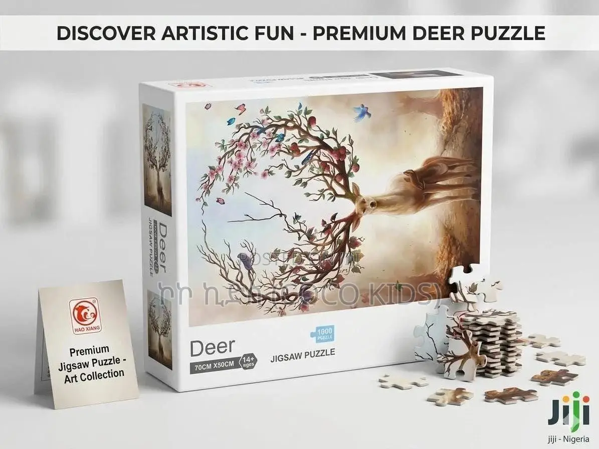 Tree Deer Jigsaw (Nature’S Masterpiece)