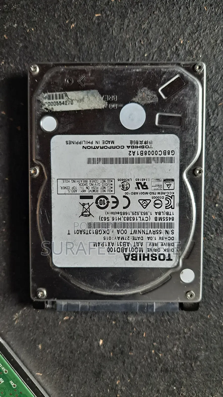 Laptop Toshiba Satellite C55 8GB Intel Core i5 HDD 1T