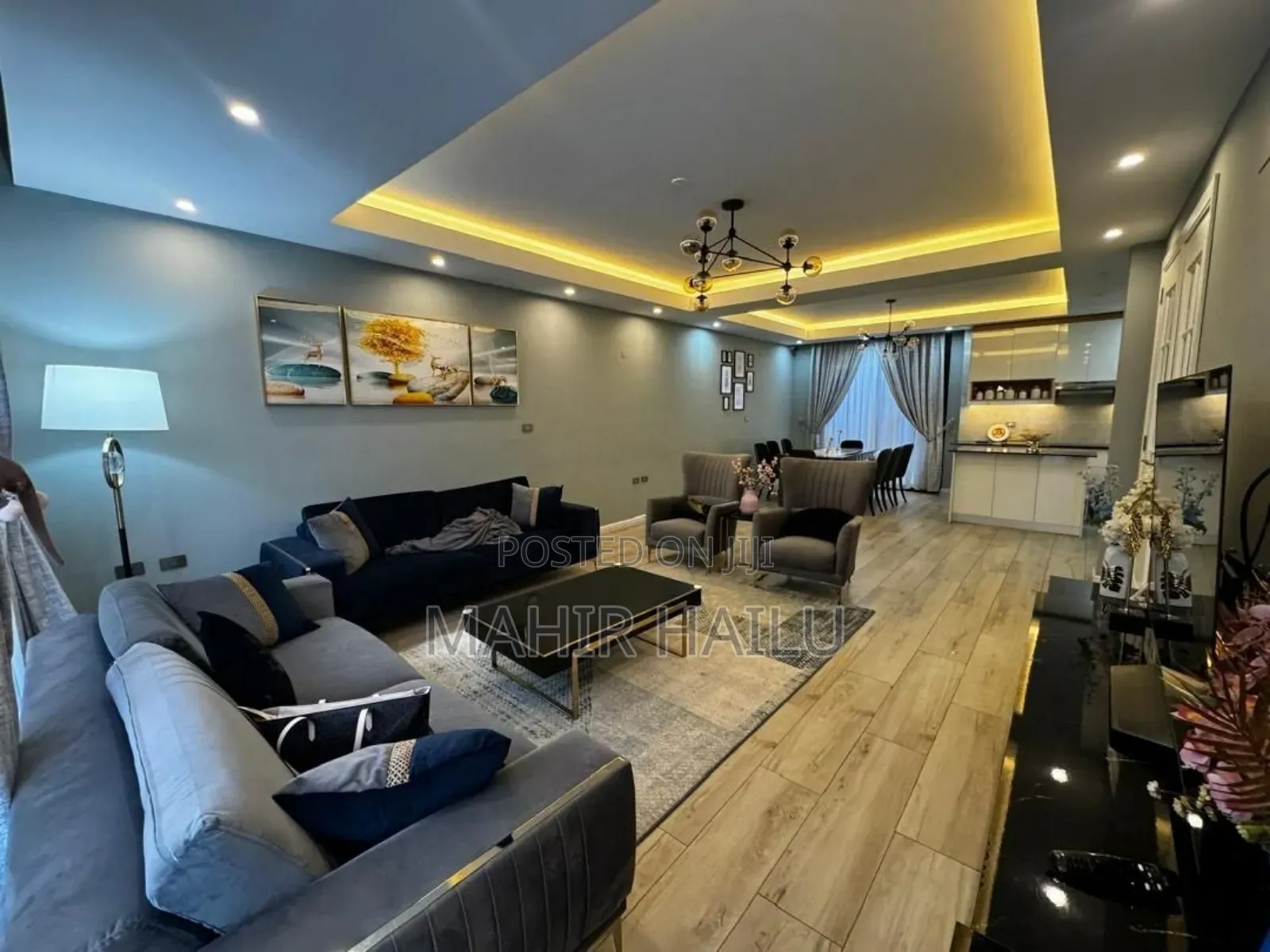 Furnished 7bdrm House in Real, Bole for rent