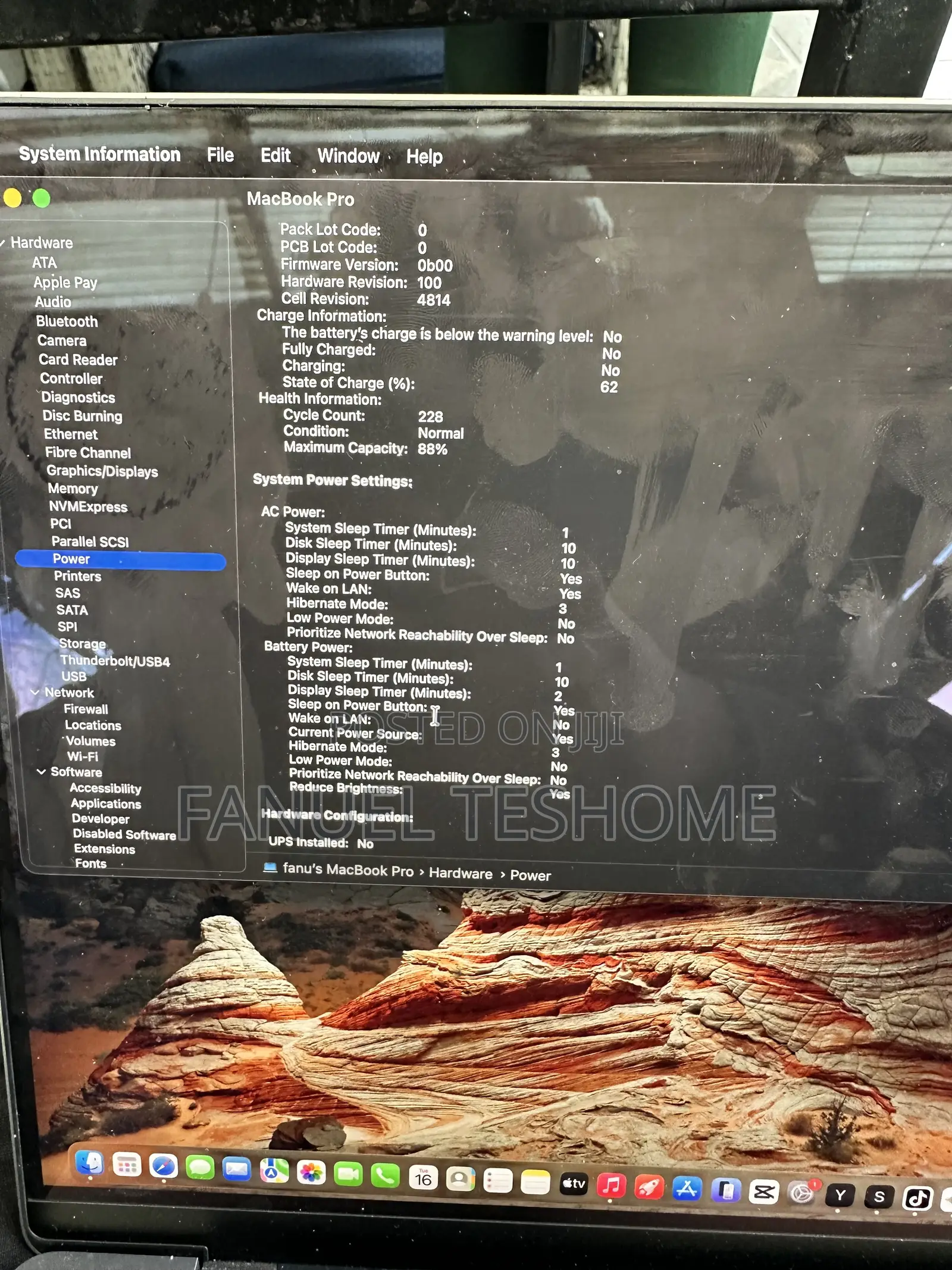 Laptop Apple MacBook Pro 2021 M1 16GB Apple M1 Pro SSHD+SSD 1T
