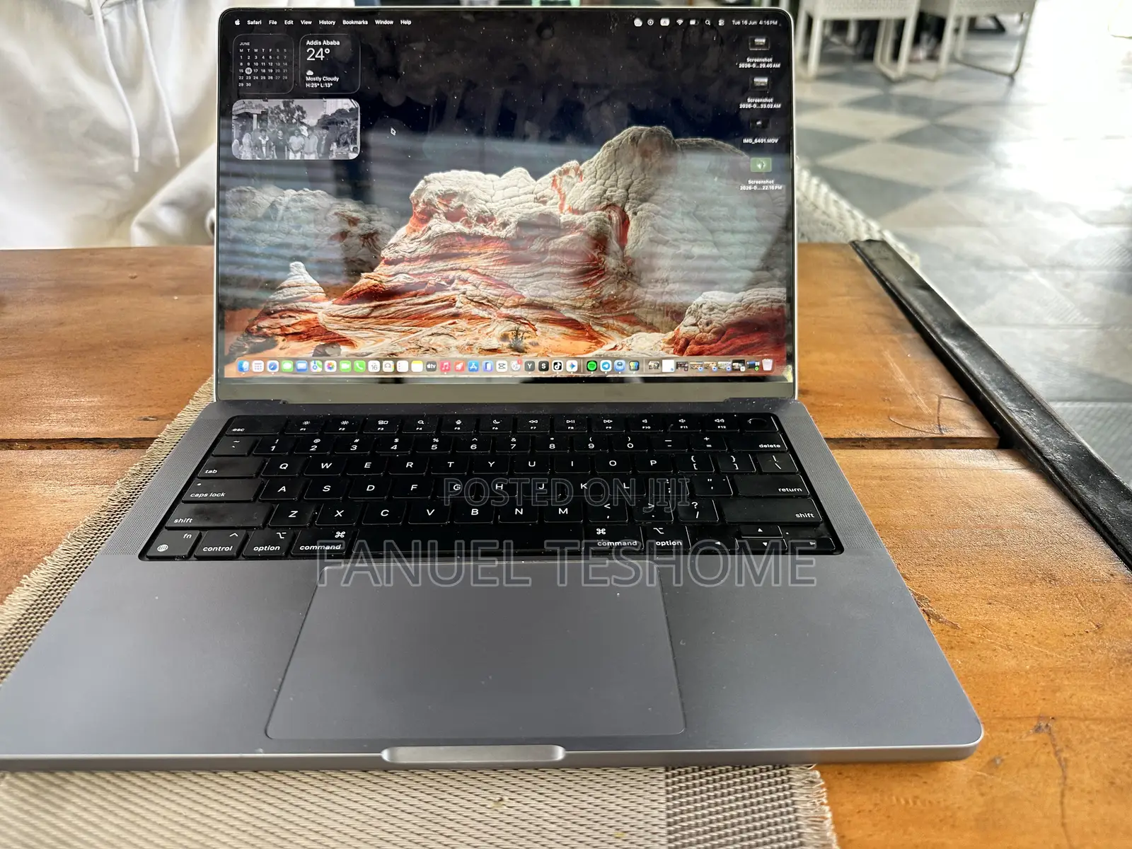 Laptop Apple MacBook Pro 2021 M1 16GB Apple M1 Pro SSHD+SSD 1T