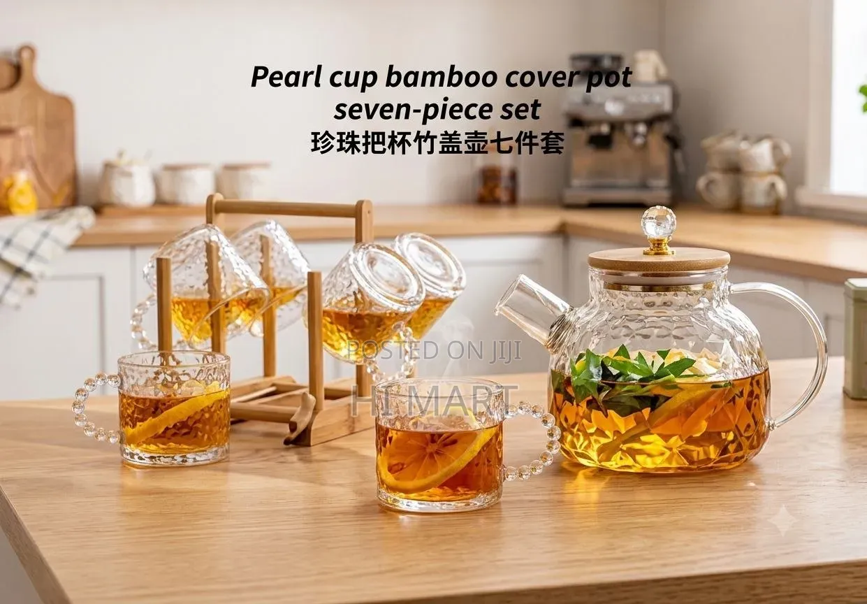 Seven PCS Modern Pot Set