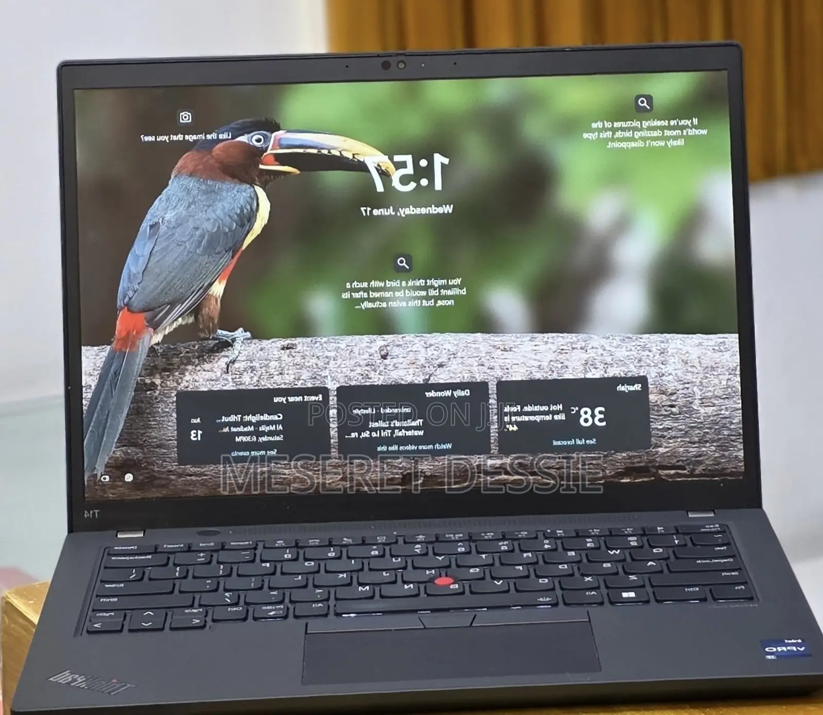 New Laptop Lenovo ThinkPad T14 16GB Intel Core i7 SSD 512GB