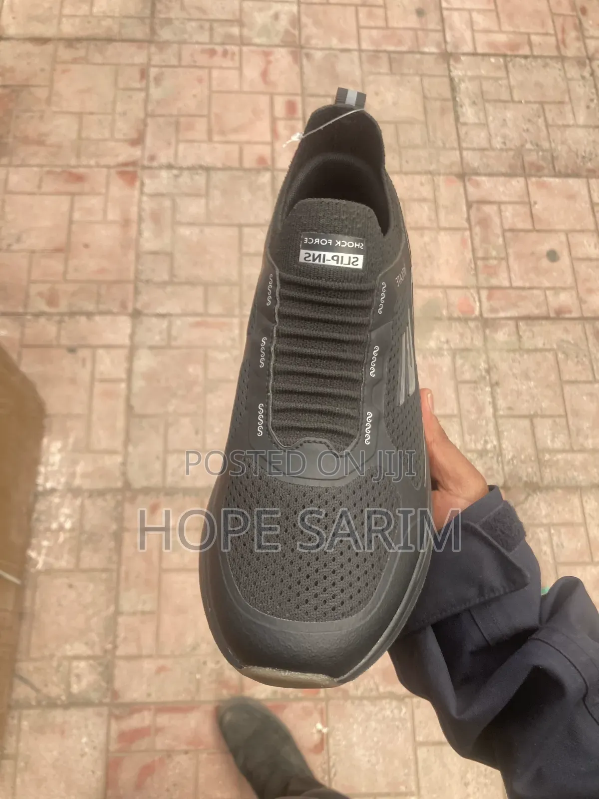 Men's "Shock Force" Slip-in Running Shoes