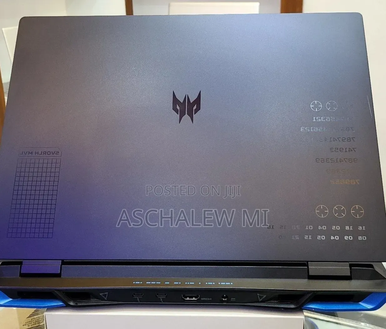 New Laptop Acer Predator Helios 300 16GB Intel Core i9 SSD 1T