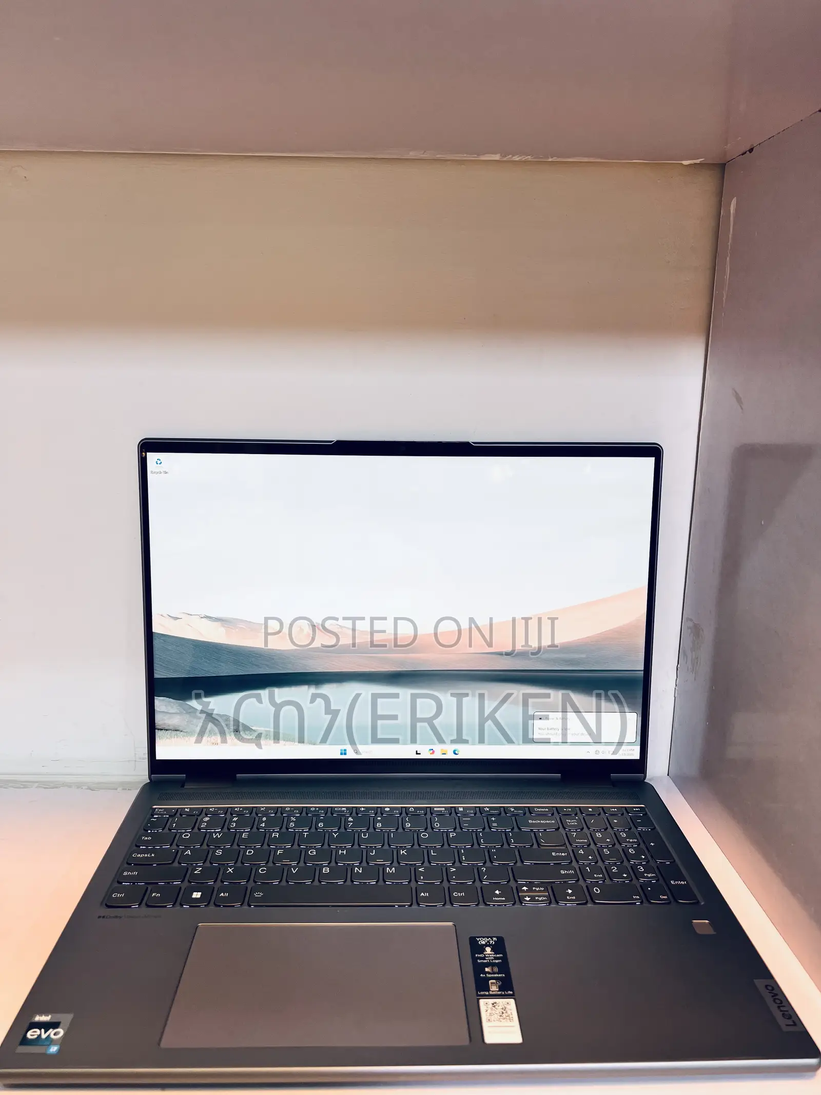 New Laptop Lenovo Yoga 7i 16GB Intel Core i7 SSD 512GB