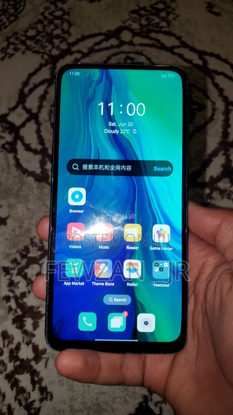 Oppo Reno 256 GB Blue
