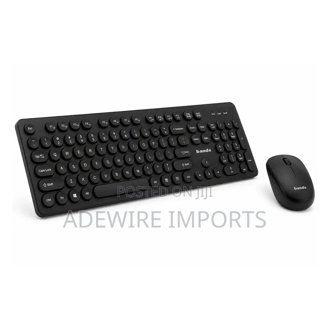 Banda Wireless Keyboard and Mouse With Vat