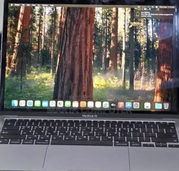 New Laptop Apple MacBook Air 2020 M1 8GB Apple M1 SSD 256GB