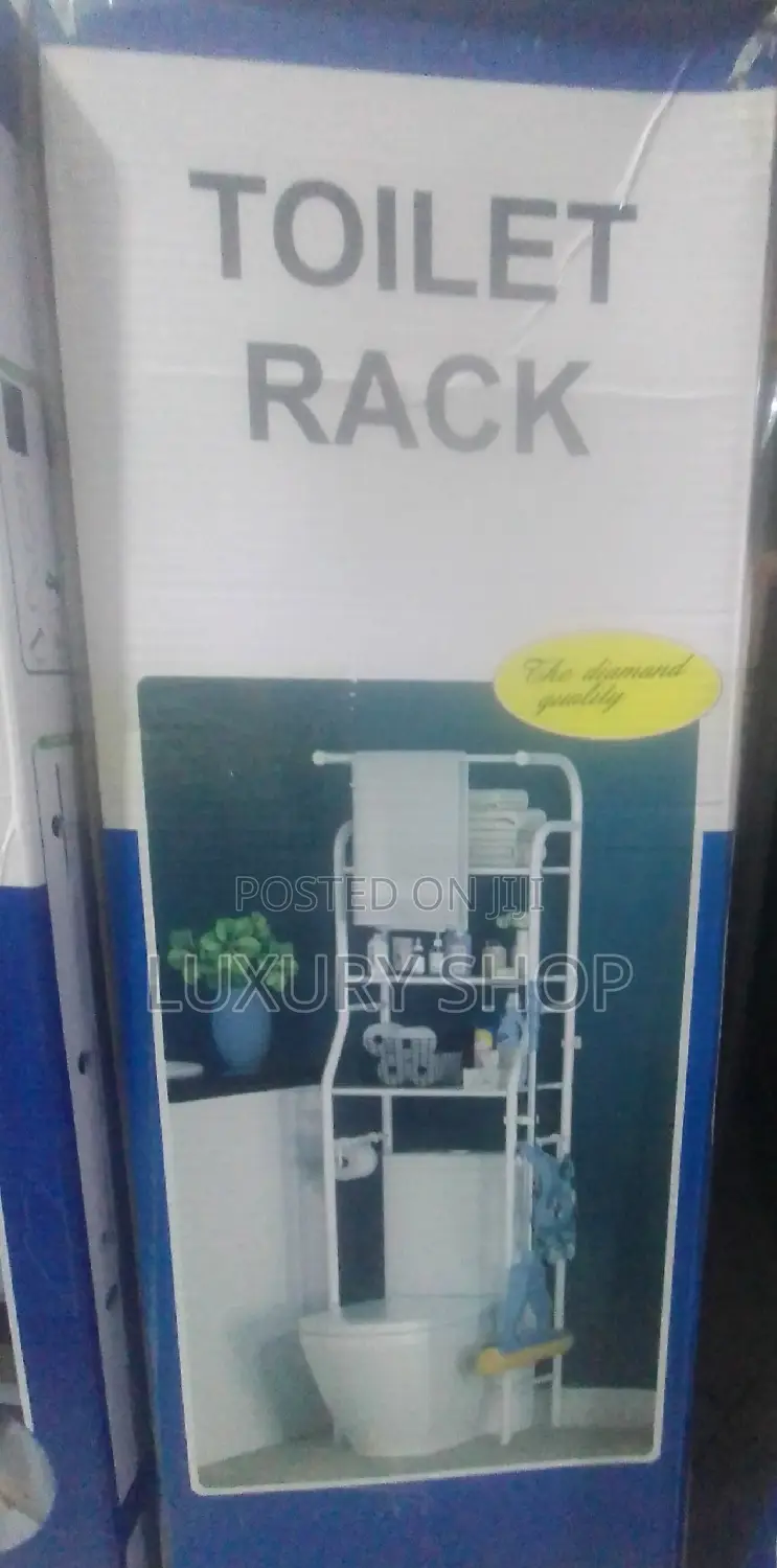 Toilet Rack With Additional For Towel