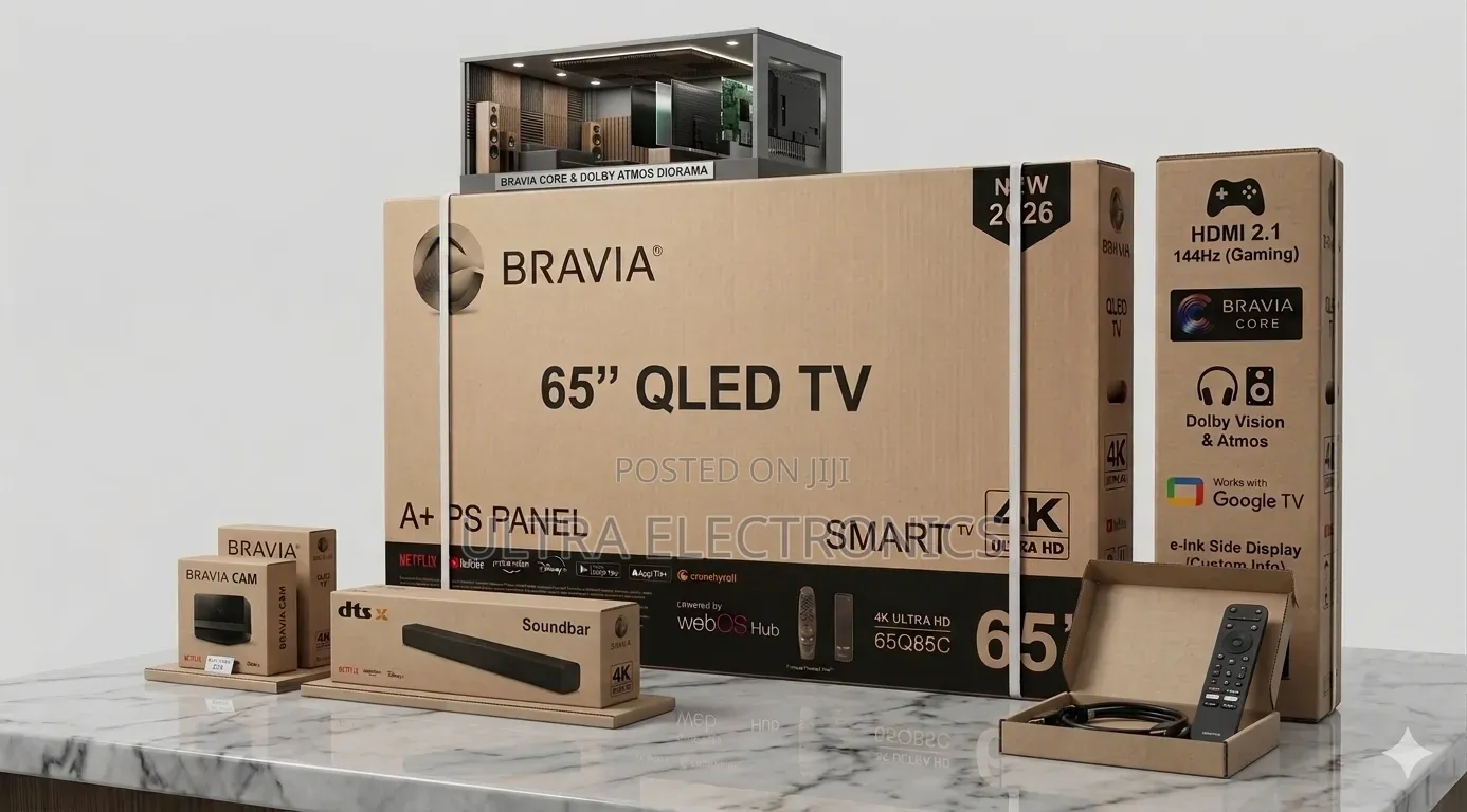 Bravia 65 inches Ultra Hd Smart Tv | Premium Entertainment Experience