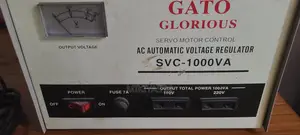 Gato SVC-1000va Servo Motor Control Ac Automatic Voltage Regulator.
