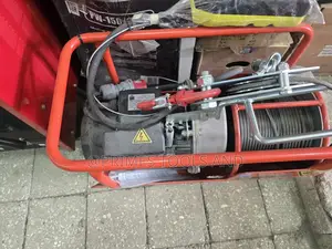 Electric Wire Rope Hoist Winch – Heavy Duty Construction Lifting