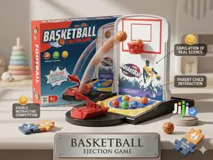 Desktop Basketball Ejection Game – Multi-Player Challenge