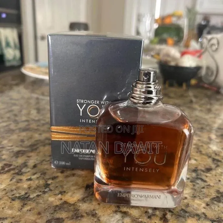 100ml Bottle of Emporio Armani Stronger With You Intensely Amel.