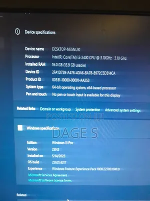 Desktop Computer HP Pro 288 G9 16GB Intel Core i5 HDD 500GB