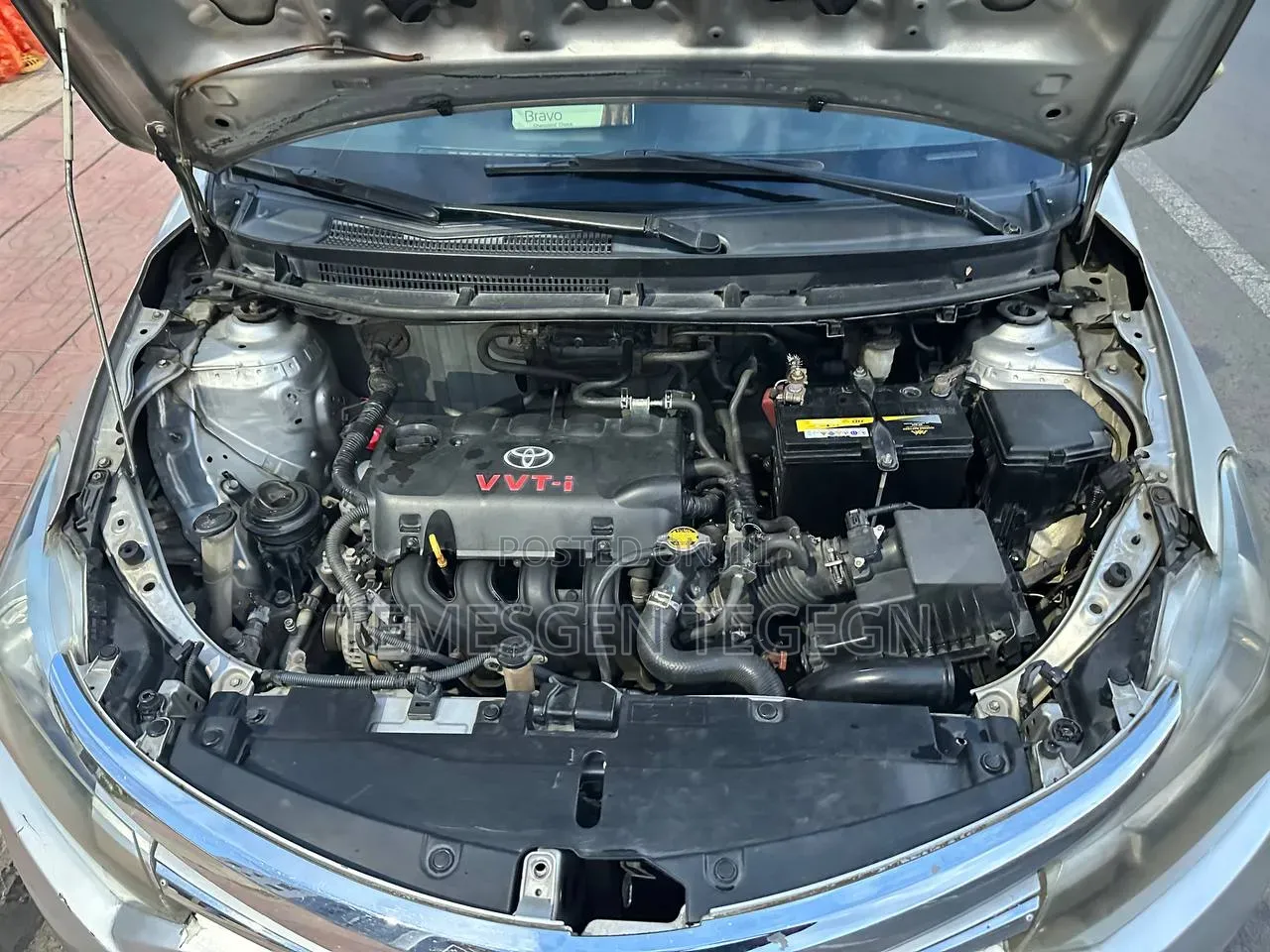 Toyota Yaris 2014 Silver