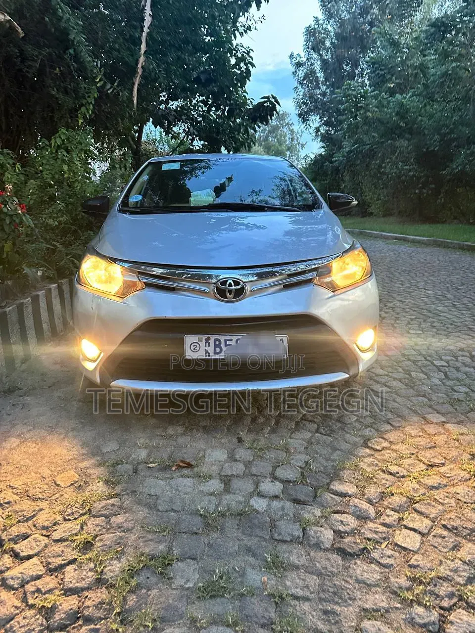 Toyota Yaris 2014 Silver