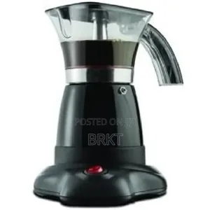 Original Electric Moka Pot Coffee Maker (ዘመናዊ የኤሌክትሪክ ቡና ማፍያ)