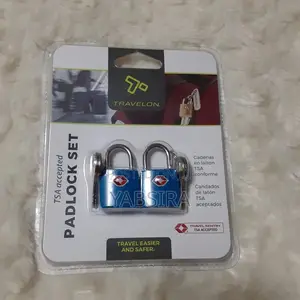 Travelon Set Of 2 Padlock Set Tsa Accepted 2 Locks 4 Keys