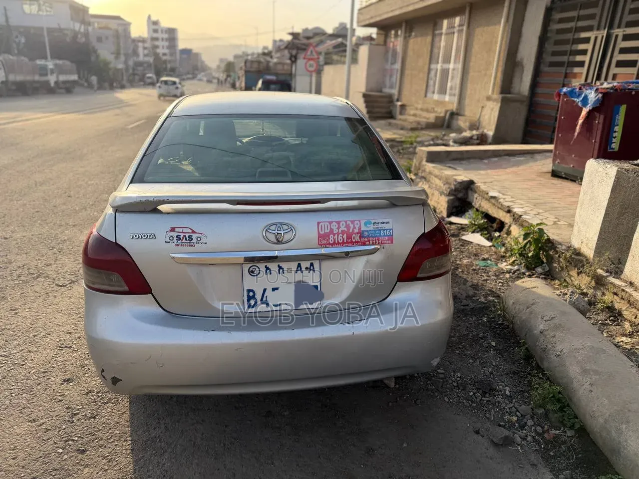 Toyota Yaris 2007 Silver