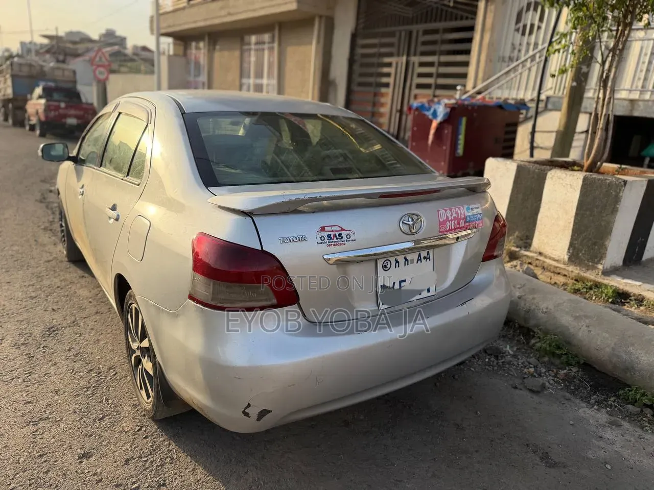 Toyota Yaris 2007 Silver