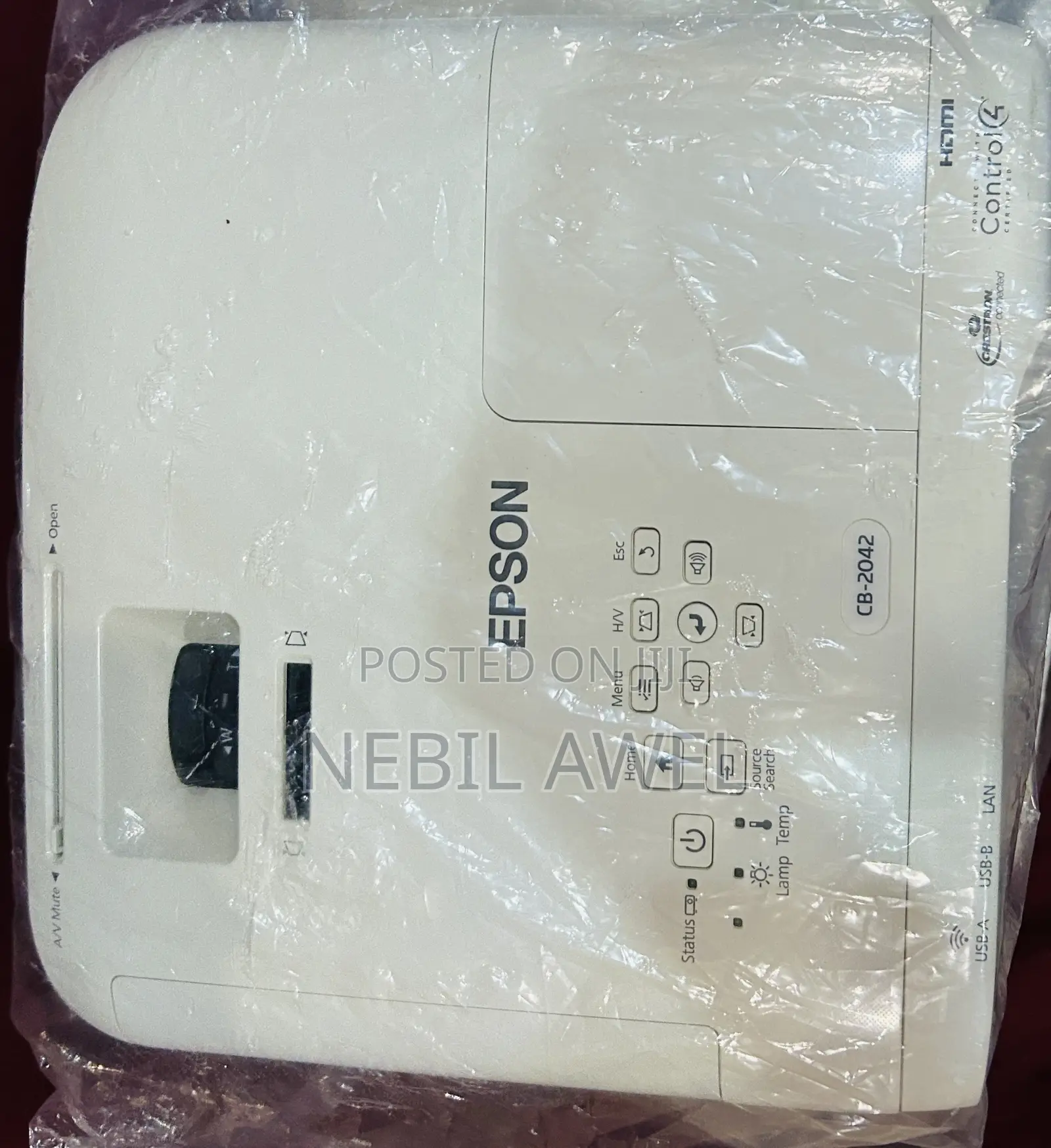 Epson -2042 3lcd Full Hd Wifi Wireless Cinema Projector 4400 Lumens