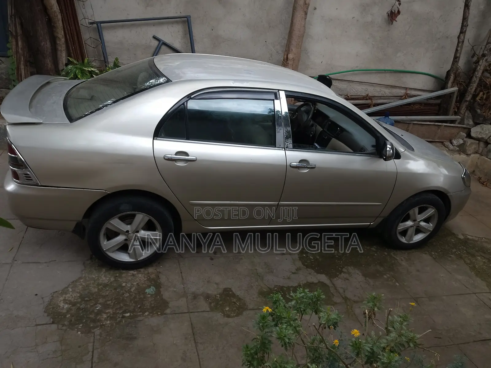Toyota Corolla Sedan 2003 Gold