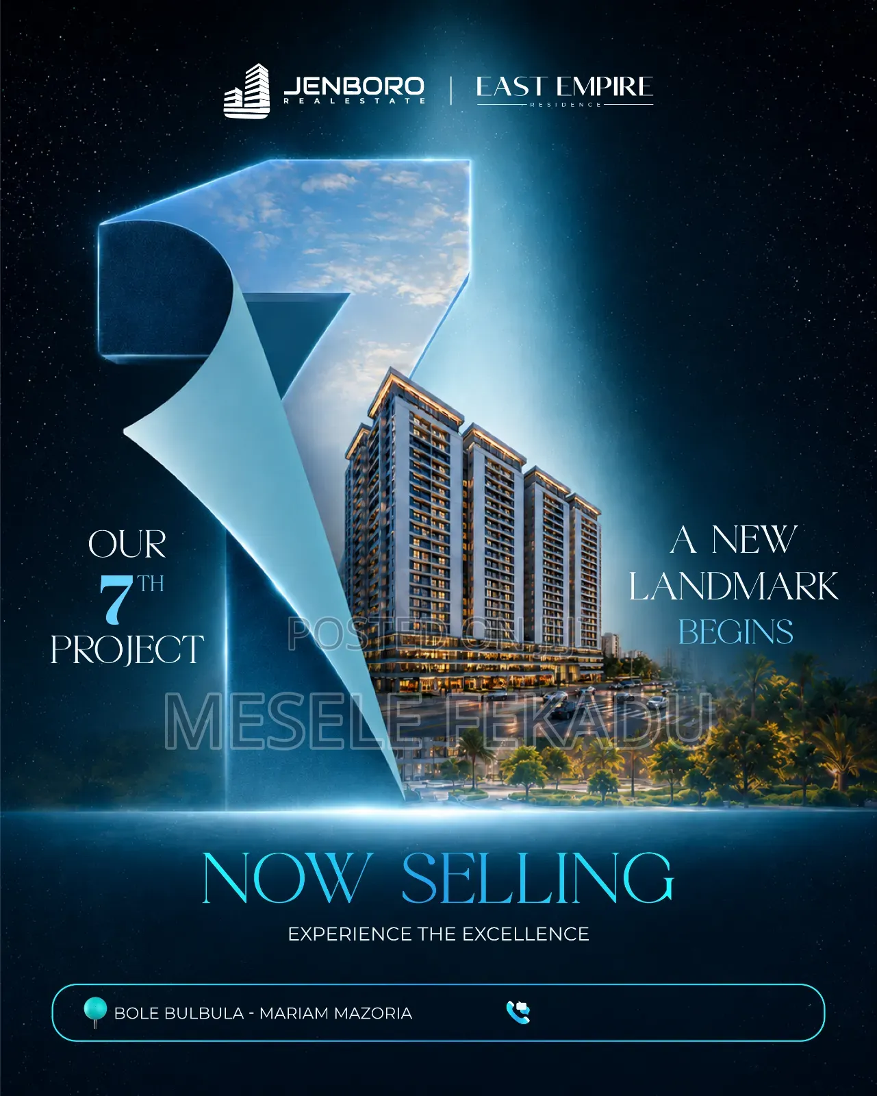 3bdrm Apartment in Pushkensquere, Nifas Silk-Lafto for sale