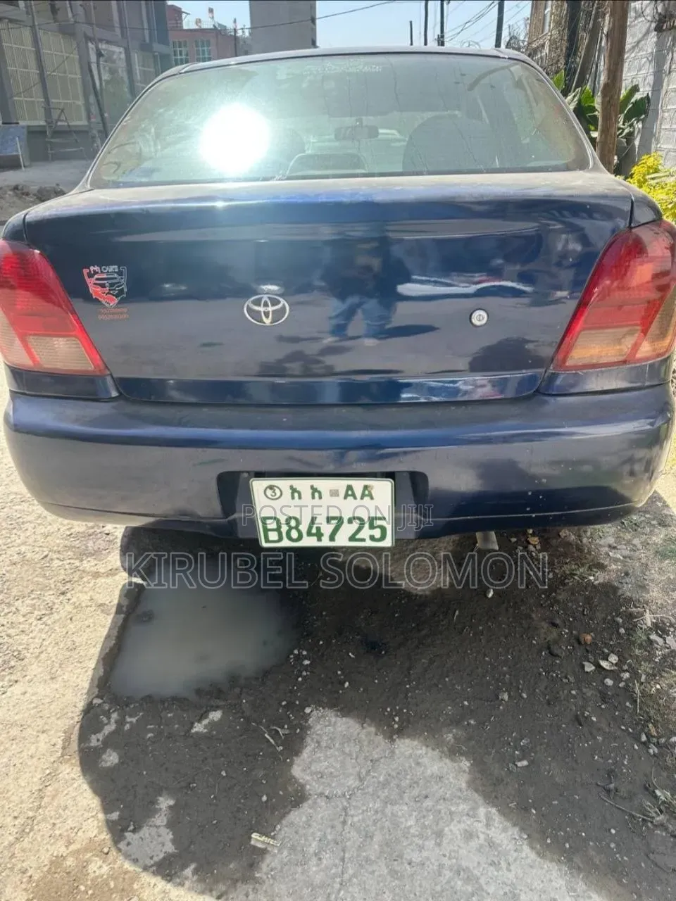Toyota Platz 2001 Blue