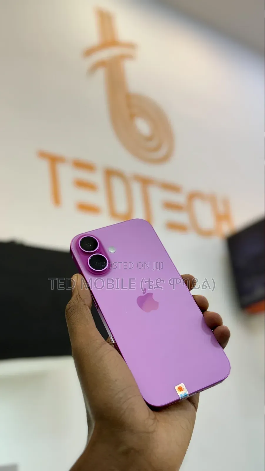 New Apple iPhone 16 128 GB Pink