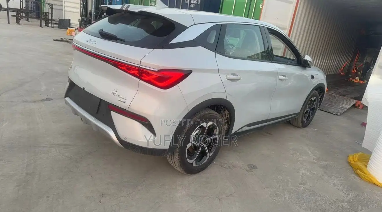 New BYD Yuan Plus 2025 White