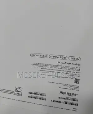 New Laptop Apple MacBook Air 2026 M5 16GB SSD 512GB