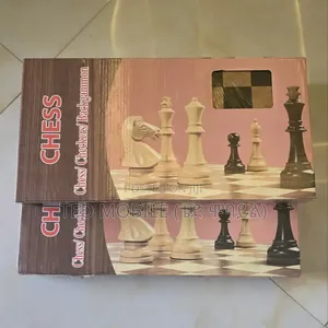 Wooden 3 in 1 Chessboard