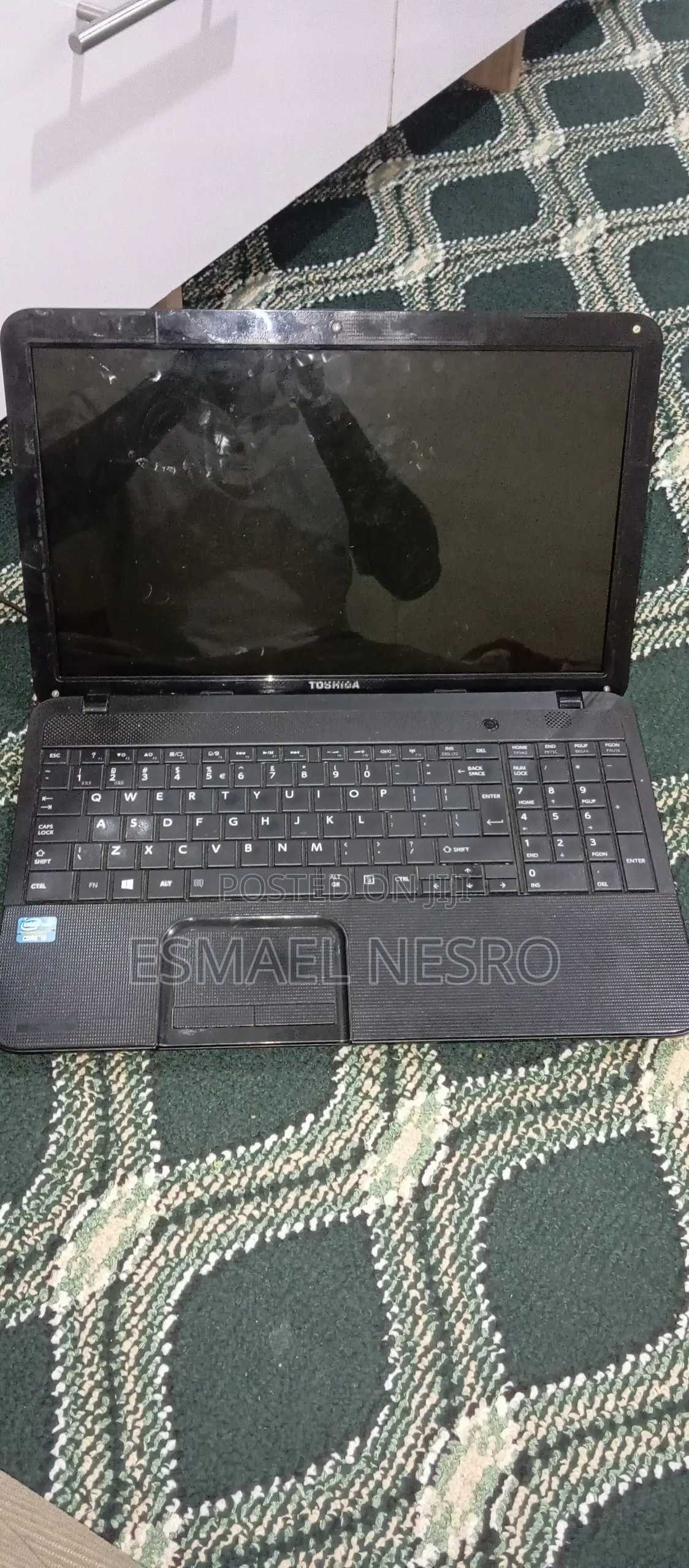 Laptop Toshiba 4GB Intel Core i3 HDD 500GB