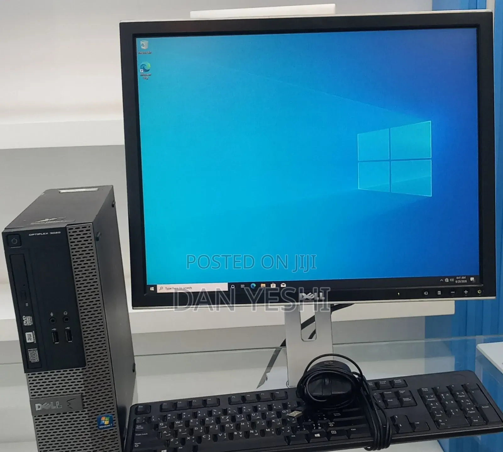 New Desktop Computer Dell OptiPlex 3020 8GB Intel Core i5 SSD 500GB