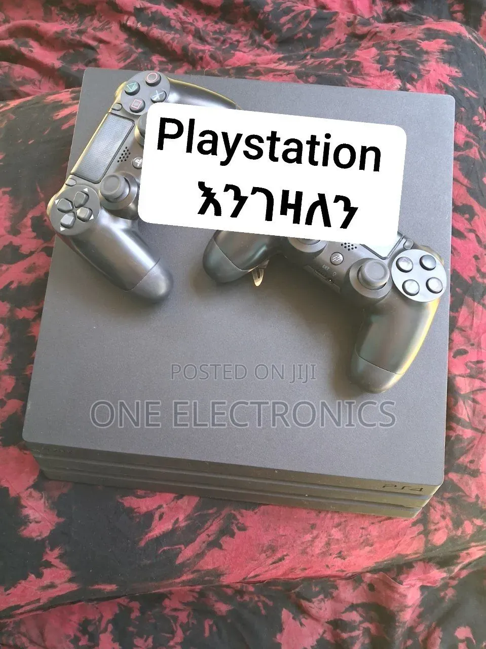 ሂ Ps4 and All Playstation's Ps5 እንገዛለን