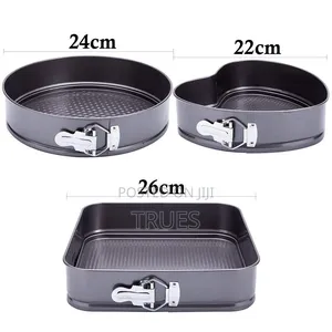 3 Pieces Cake Mould Baking Pan