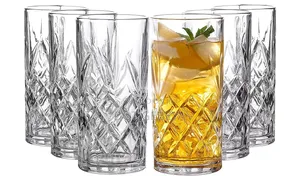 12 Deli Glassware Highball Tumblers,