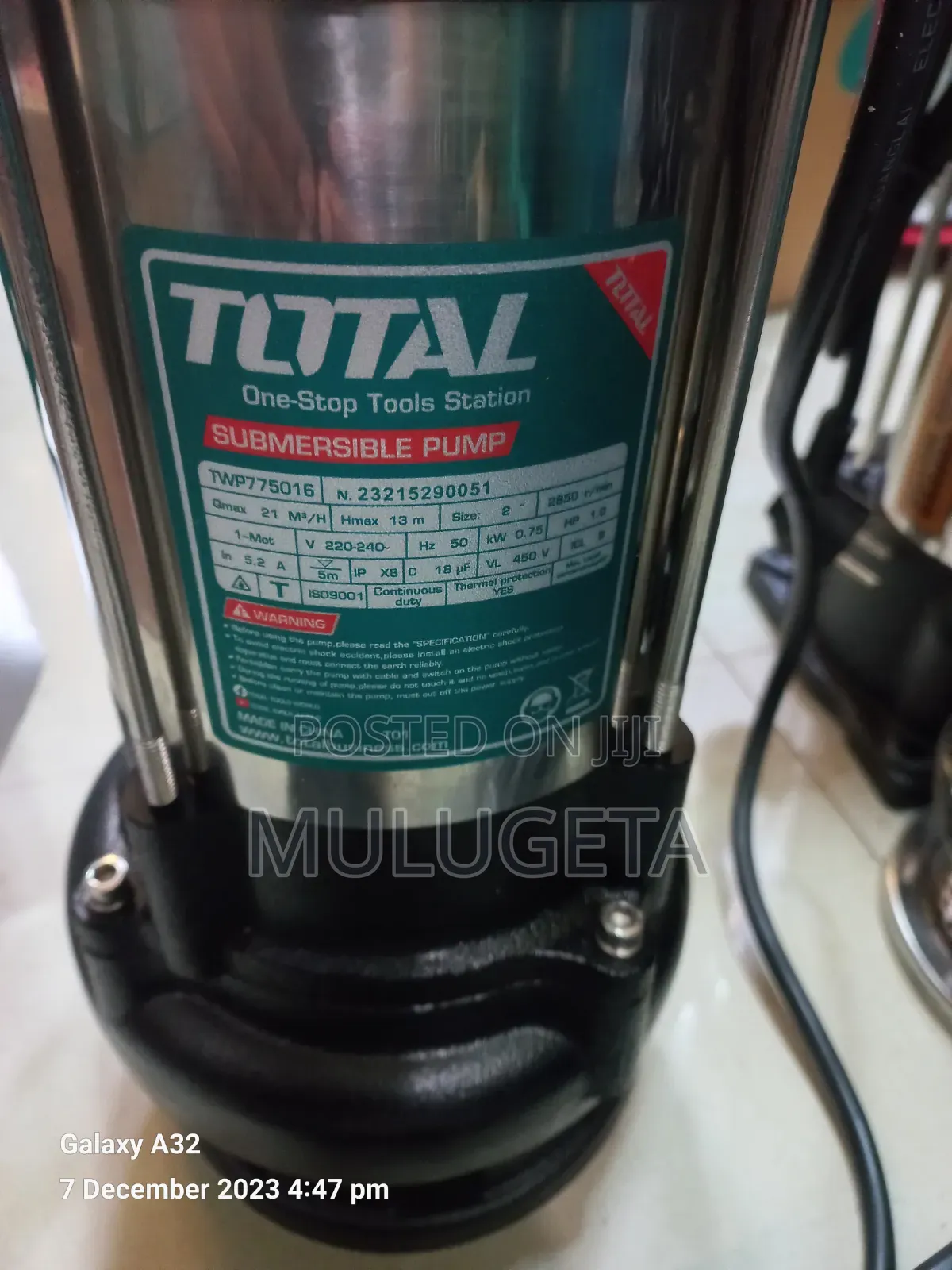 Total Semer Semer (Siwerage Pump)