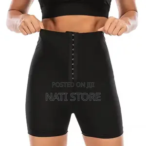 High Waist Sauna Sweat Shorts