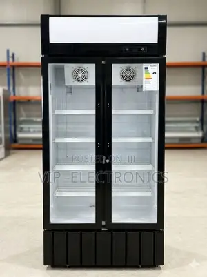 Akira Double Door Commercial Display Refrigerator