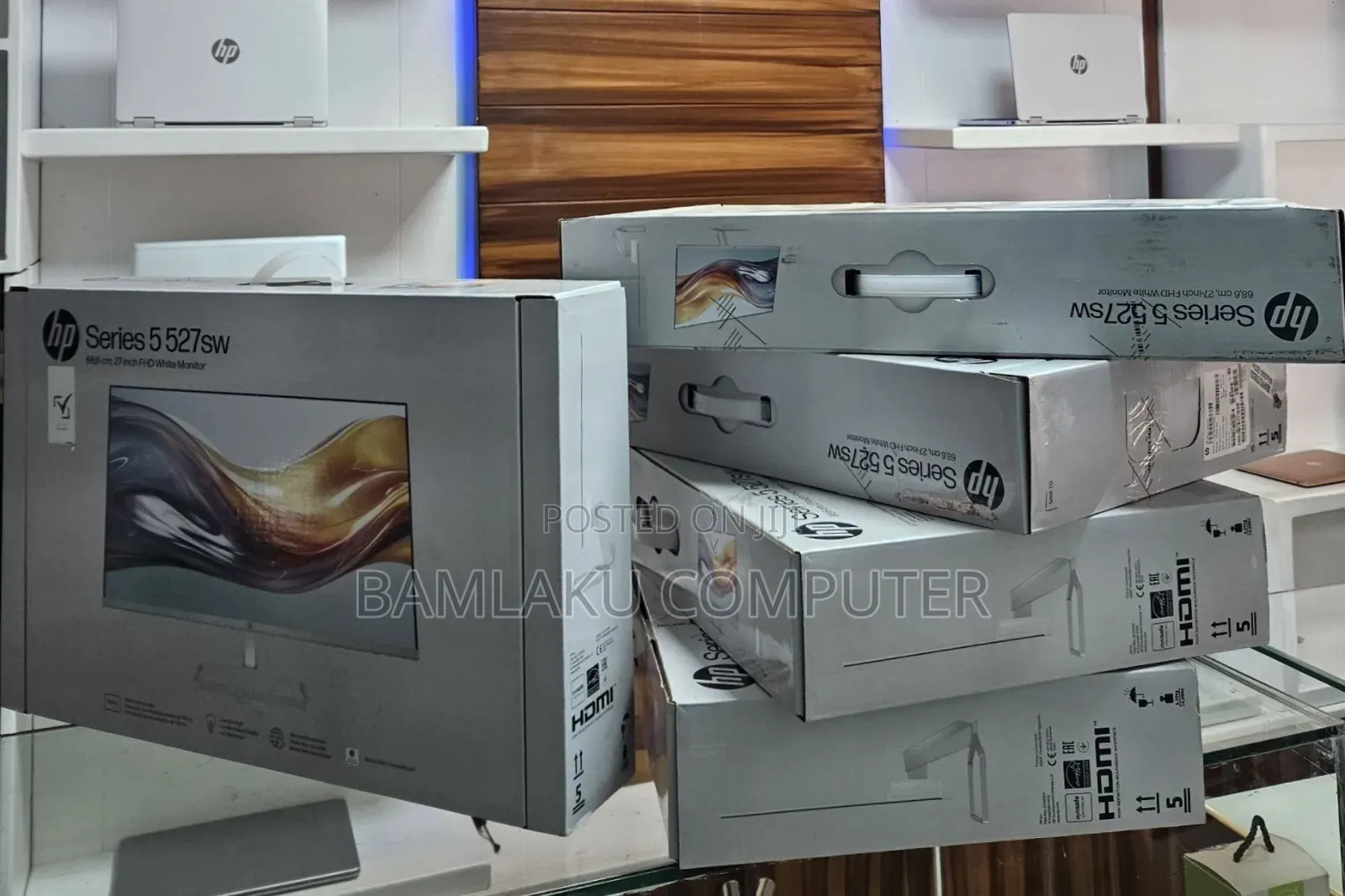Brand New White Monitor Quantity Available Hp 24" Inch Monitor